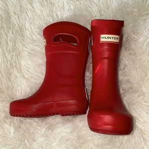 HUNTER RED RAINBOOTS Toddler 5